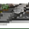 Mexen Matias 1.5 -compartment granite sink with a short drip tray 900 x 505 mm, Grey - 6502901505-71