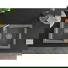 Mexen Mario 2-compartment granite sink 820 x 436 mm, Grey - 6504822000-71