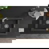 Mexen Mario 2-compartment granite sink 820 x 436 mm, Spotted black - 6504822000-76