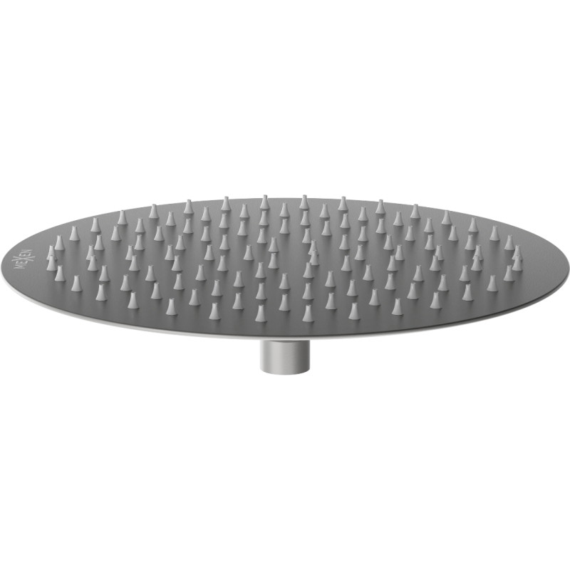 Mexen Slim rain shower head 25 cm, brushed gun gray - 79225-66