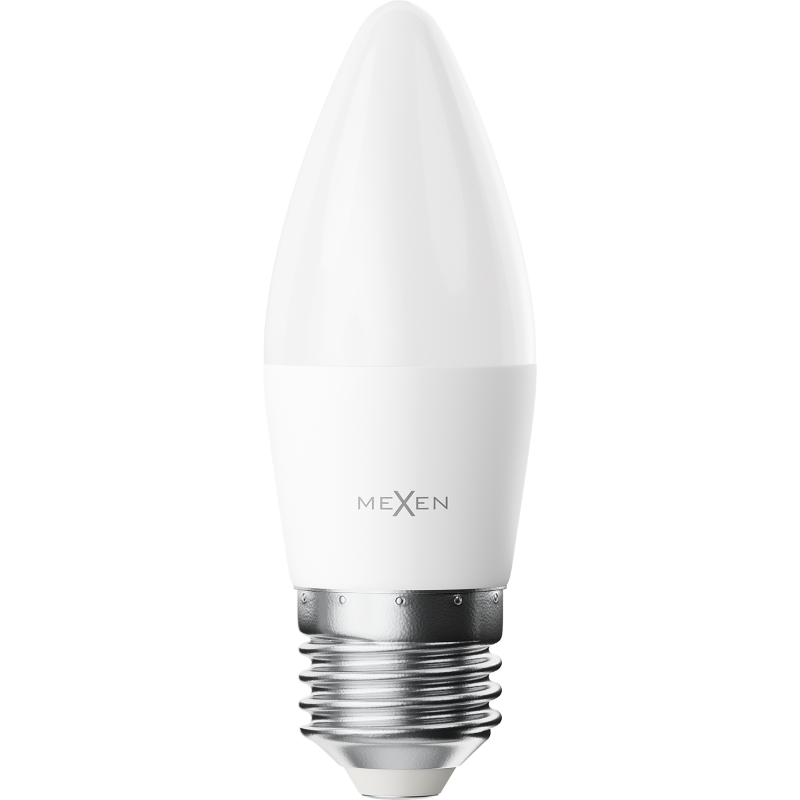 Mexen Nova 6x LED Bulb E27, C37, 5W, Neutral - 4000K, 525 lm - L102-E27-0540-01x06
