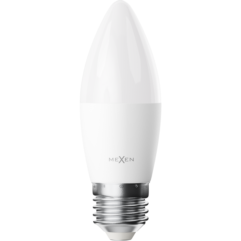 Mexen Nova 6x LED Bulb E27, C37, 10W, Warm - 3000K, 1055 lm - L102-E27-1030-01x06