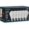 Mexen Nova 10x LED Bulb E27, A60, 6W, Cool - 6500K, 630 lm - L100-E27-0665-01x10