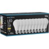 Mexen Nova 10x LED Bulb E27, A60, 7W, Warm - 3000K, 735 lm - L100-E27-0730-01x10