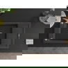 Mexen Elias 1-compartment granite sink with a short drip tray 795 x 480 mm, Spotted black - 6511791005-76