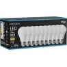 Mexen Nova 10x LED Bulb E27, A60, 9W, Warm - 3000K, 945 lm - L100-E27-0930-01x10
