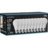 Mexen Nova 10x LED Bulb E27, A60, 9W, Cool - 6500K, 945 lm - L100-E27-0965-01x10