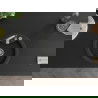 Mexen Diego 1-compartment granite sink 488 x 480 mm, Black/Silver metalik - 6512481000-73