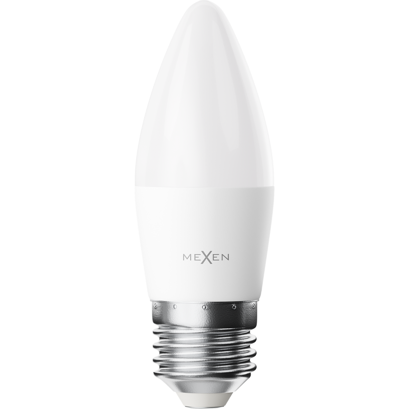 Mexen Nova 10x LED Bulb E27, C37, 5W, Cool - 6500K, 525 lm - L102-E27-0565-01x10