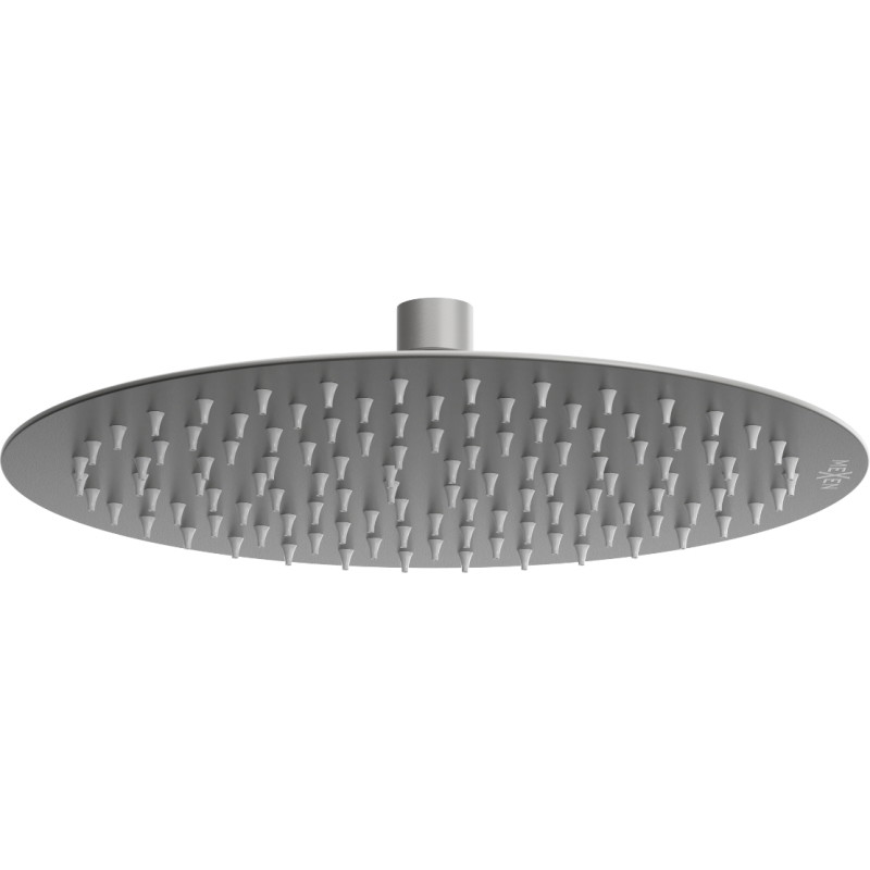 Mexen Slim rain shower head 25 cm, brushed gun gray - 79225-66