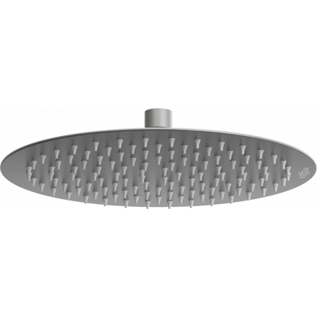 Mexen Slim rain shower head 25 cm, brushed gun gray - 79225-66