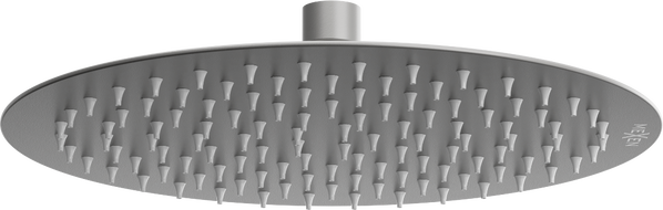 Mexen Slim rain shower head 25 cm, brushed gun gray - 79225-66