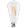Mexen Vintis 6x LED Filament Bulb E27, ST64, 8W, Warm - 2200K, 1055 lm, clear - L152-E27-0822-00x06