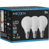 Mexen Nova 3x LED Bulb E14, G45, 4W, Cold - 6500K, 420 lm - L101-E14-0465-01x03