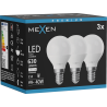 Mexen Nova 3x LED Bulb E14, G45, 6W, Neutral - 4000K, 630 lm - L101-E14-0640-01x03