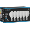 Mexen Nova 6x LED Bulb E14, G45, 6W, Cool - 6500K, 630 lm - L101-E14-0665-01x06