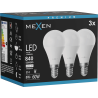Mexen Nova 3x LED Bulb E14, G45, 8W, Neutral - 4000K, 840 lm - L101-E14-0840-01x03