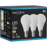 Mexen Nova 3x LED Bulb E14, G45, 10W, Warm - 3000K, 1055 lm - L101-E14-1030-01x03