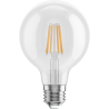 Mexen Vintis 6x LED Filament Bulb E27, G80, 6W, Warm - 2700K, 720 lm, clear - L155-E27-0627-00x06