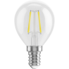 Mexen Vintis 6x LED Filament Bulb E14, G45, 2W, Neutral - 4000K, 240 lm, clear - L156-E14-0240-00x06