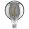 Mexen Vintis 3x LED filament bulb E27, G125, 8W, Warm - 2700K, 680 lm, smoke - L158-E27-0827-70x03