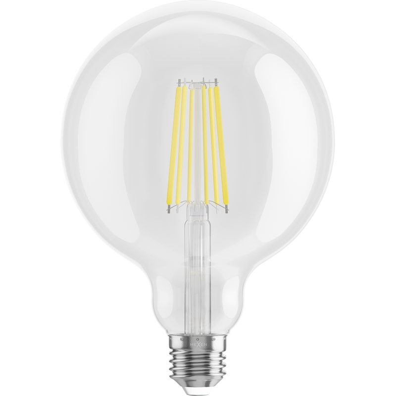 Mexen Vintis 3x LED Filament Bulb E27, G125, 10W, Neutral - 4000K, 1320 lm, clear - L158-E27-1040-00x03