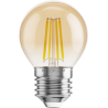 Mexen Vintis 10x LED Filament Bulb E27, G45, 4W, Warm - 2200K, 400 lm, amber - L156-E27-0422-50x10