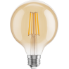 Mexen Vintis 6x LED Filament Bulb E27, G95, 8W, Warm - 2700K, 750 lm, amber - L157-E27-0827-50x06