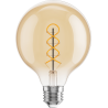 Mexen Vintis 3x Bulb filament spiral LED E27, G95, 6W, Warm - 2700K, 530 lm, amber - L167-E27-0627-50x03