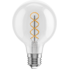 Mexen Vintis 6x Filament Spiral LED Bulb E27, G80, 4W, Warm - 2700K, 420 lm, clear - L165-E27-0427-00x06