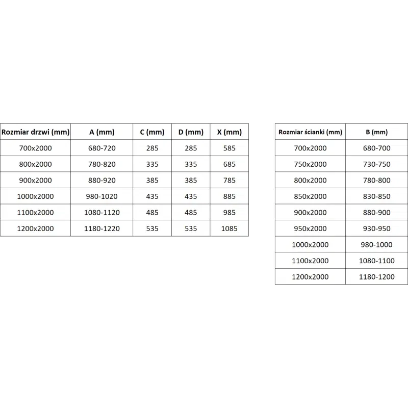 Mexen Exo 70 x 70 cm Hinged Shower Enclosure, Transparent, Chrome - 814-070-070-01-00