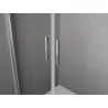 Mexen Exo-3S 3-sided swing shower cabin 100 x 70 cm, transparent, chrome - 814-100-070-01-00-3S