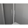 Mexen Exo-B Duo 3S 3-sided swing shower enclosure 100 x 85 cm, transparent, chrome - 814-100-085-01-00-3S