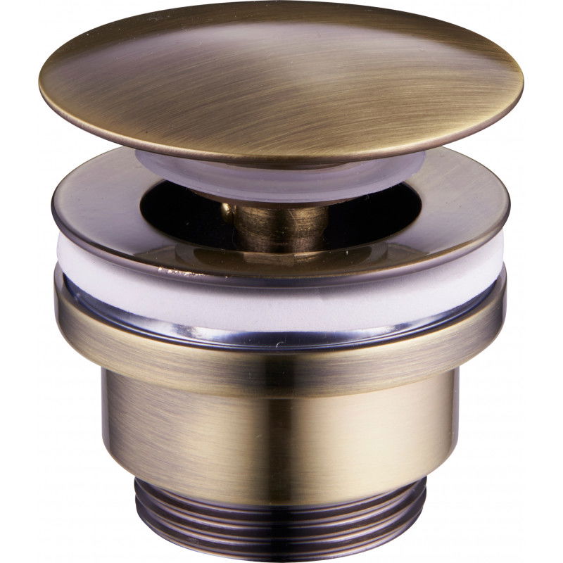 Mexen universal click-clack plug, Antique bronze - 79930-30