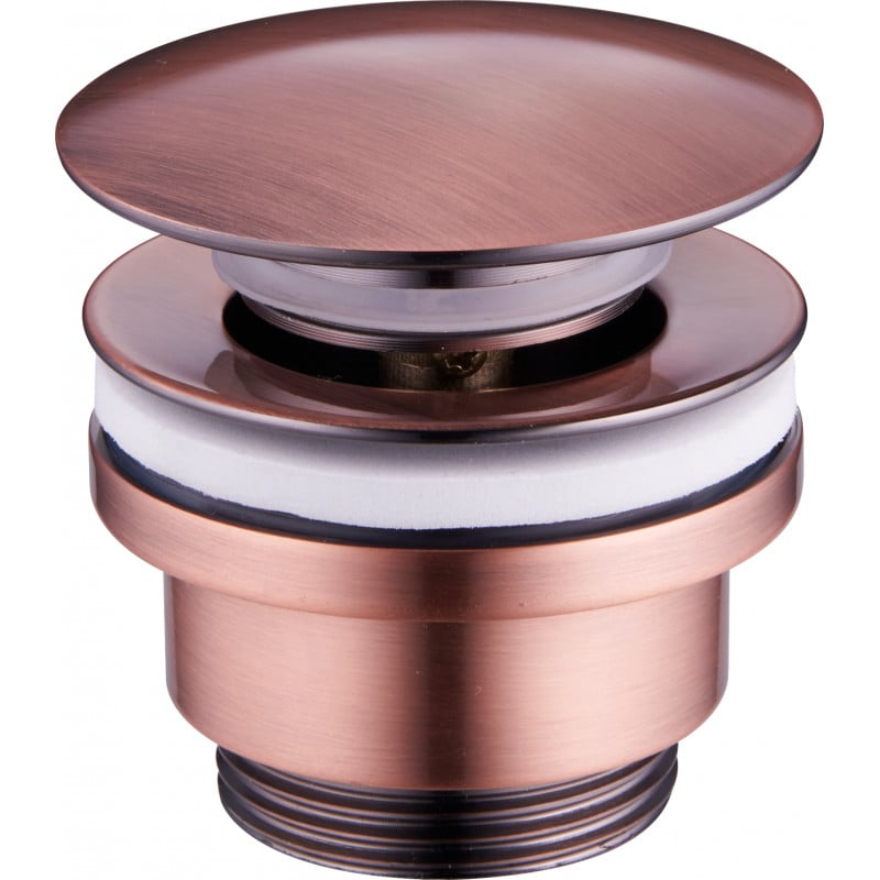 Mexen universal click-clack drain plug, antique copper - 79930-45