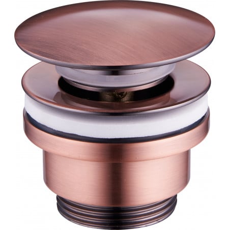 Mexen universal click-clack drain plug, antique copper - 79930-45