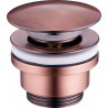 Mexen universal click-clack drain plug, antique copper - 79930-45