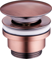 Mexen universal click-clack drain plug, antique copper - 79930-45