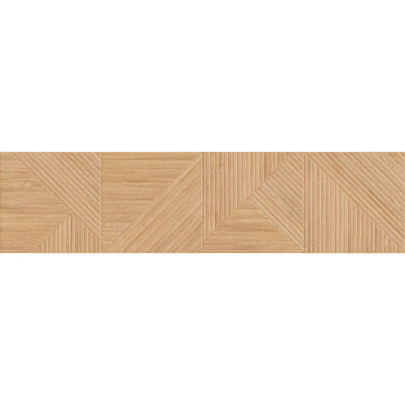 Mexen Ideal  Rectified glazed beige stoneware G1, wood-like wall tile 120 x 30 cm, matte - TL701-120-030-50