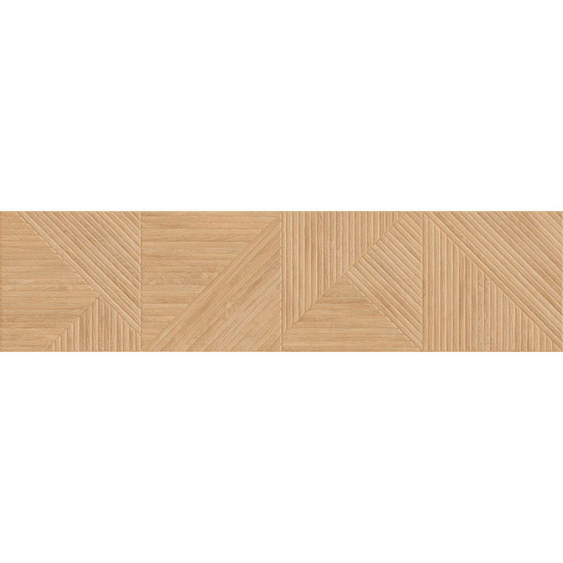 Mexen Ideal  Rectified glazed beige stoneware G1, wood-like wall tile 120 x 30 cm, matte - TL701-120-030-50