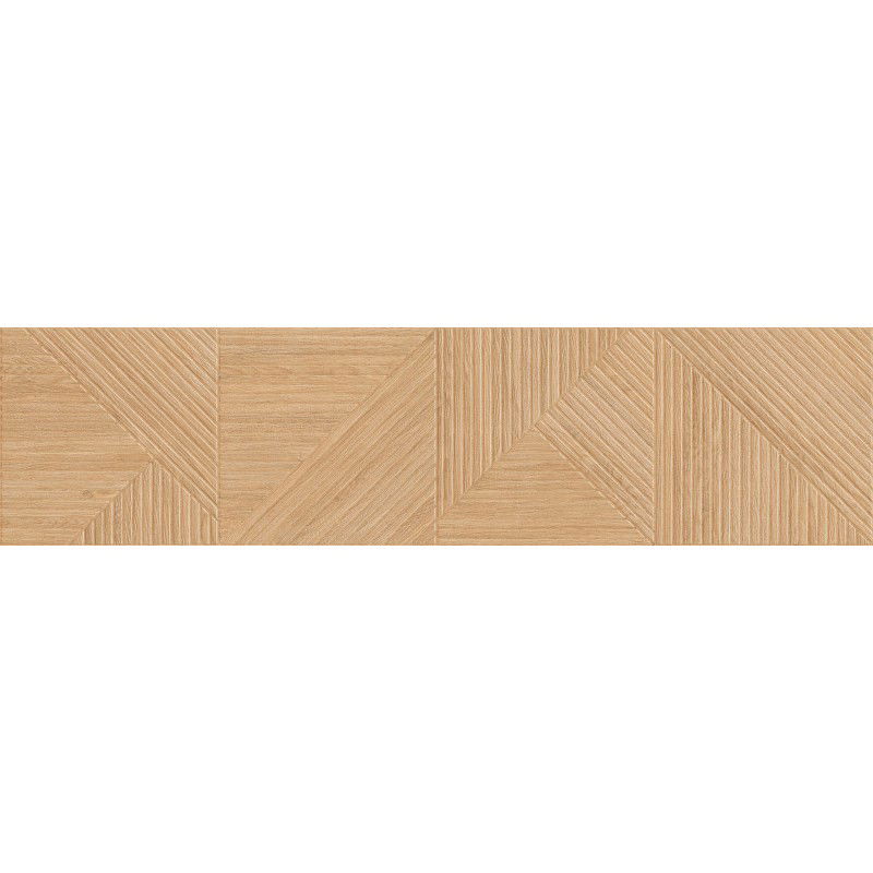 Mexen Ideal  Rectified glazed beige stoneware G1, wood-like wall tile 120 x 30 cm, matte - TL701-120-030-50