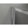 Mexen Exo-F 3S 3-wall folding shower cabin 100 x 90 cm, transparent, chrome - 816-100-090-01-00-3S