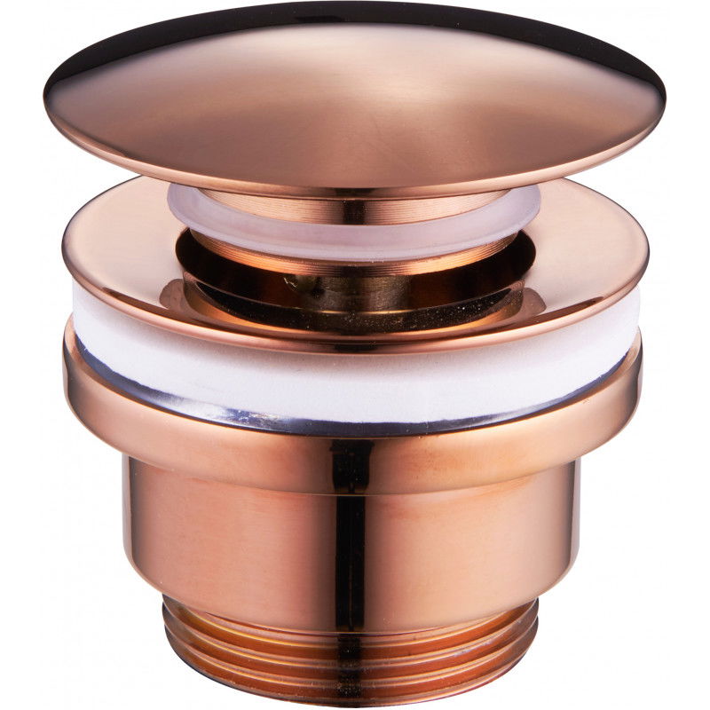 Mexen universal click-clack plug, Rose gold- 79930-60