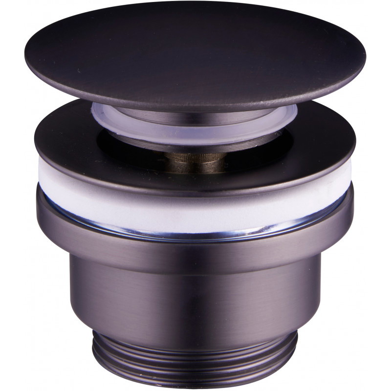 Mexen click-clack universal plug, graphite- 79930-66