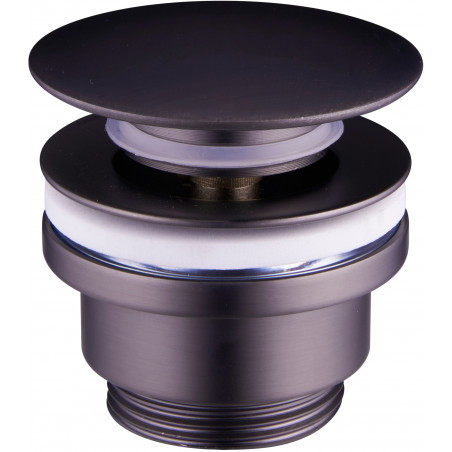 Mexen universal click-clack stopper, brushed gun gray - 79930-66