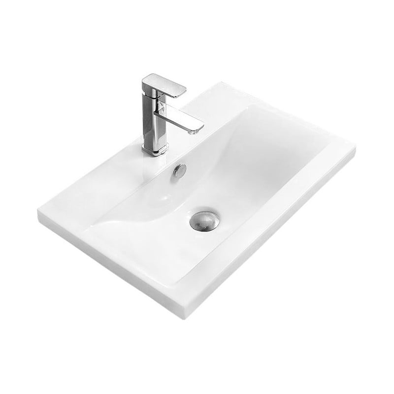 Mexen Emma drop-in sink 42 x 39 cm, white - 25054200