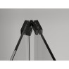 Mexen Exo-F 3S 3-Wall Folding Shower Cabin 110 x 70 cm, Transparent, Black - 816-110-070-70-00-3S