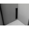 Mexen Exo-F 3S 3-sided Folding Shower Enclosure 70 x 80 cm, Transparent, Black - 816-070-080-70-00-3S