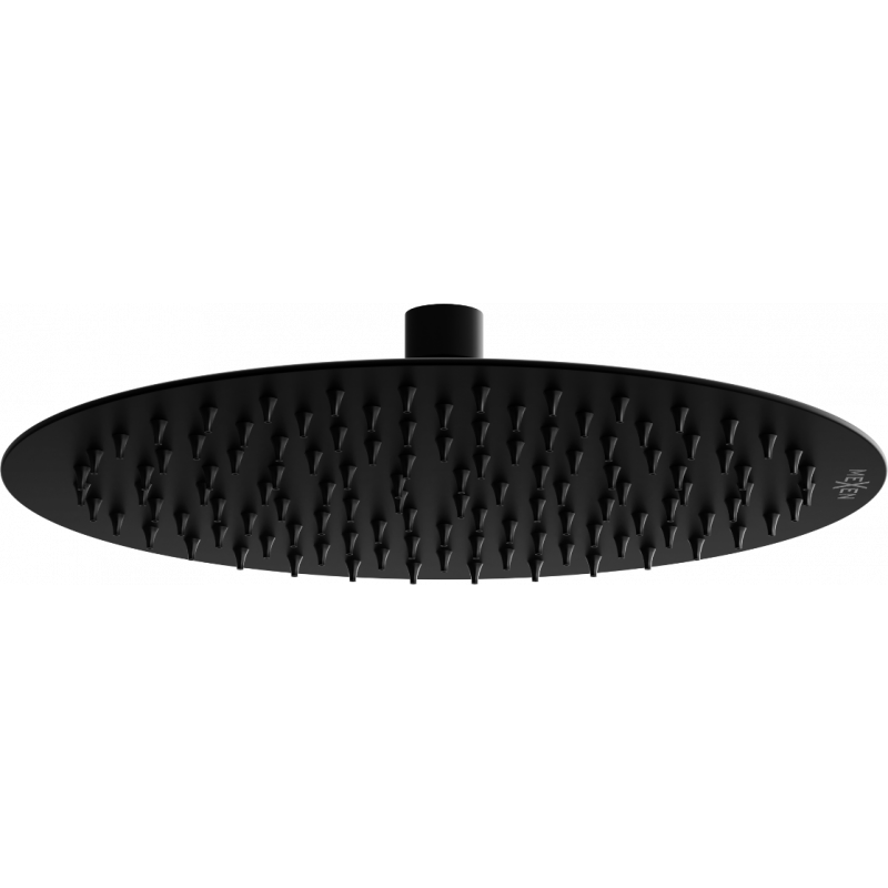 Mexen Slim shower head 25 cm, black - 79225-70
