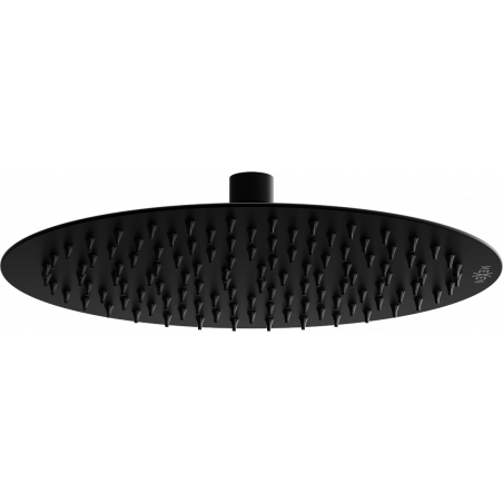 Mexen Slim shower head 25 cm, black - 79225-70